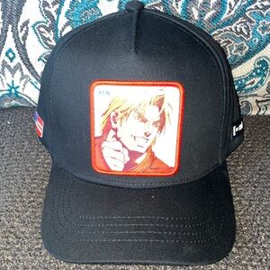 Street Fighter Ken Snapback Hat CAPSLAB X